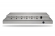 WTP-9H66-19 Stainless Panel PC showing ports